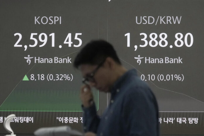 Stock market today: Asian shares rise and the yen dips after Japan's ruling party loses majority